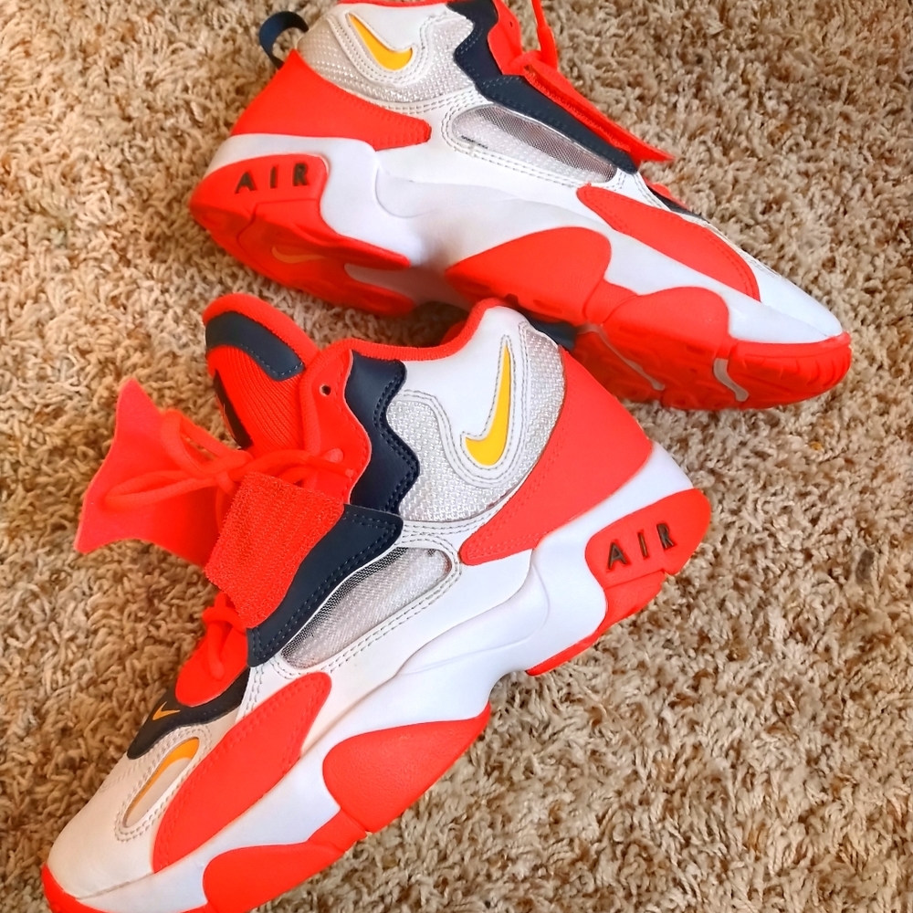 Nike Air Max Speed Turf "White/Laser Orange/Red Or